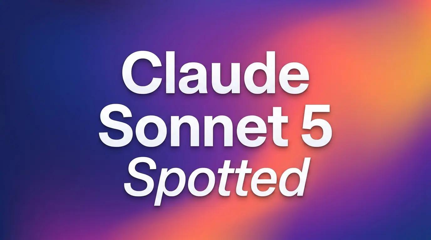 Claude Sonnet 5 aparece: fecha de lanzamiento, características y comparación con Opus 4.8