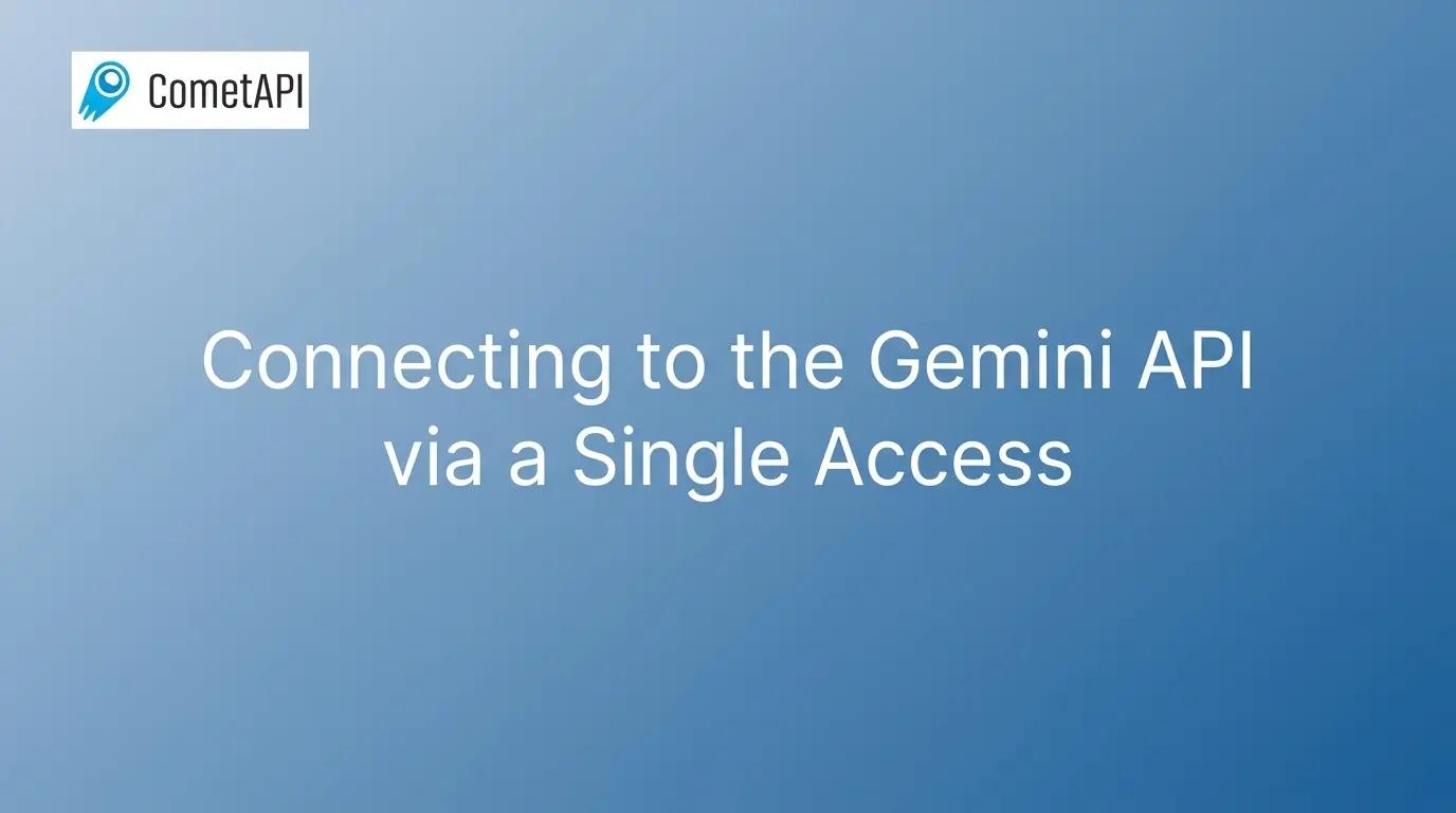 Connessione all'API Gemini tramite Single Access