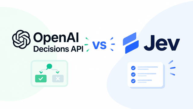 OpenAI Decisions API vs Jev: Preise, Geschwindigkeit & Nutzung - CometAPI