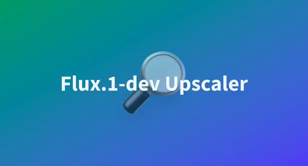 FLUX.1 [dev] API