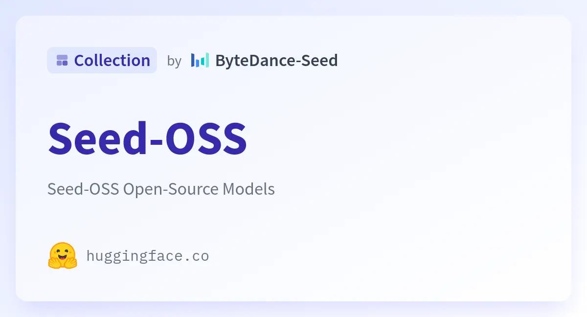 ByteDance open-sources Seed-OSS-36B, a 36B-parameter LLM