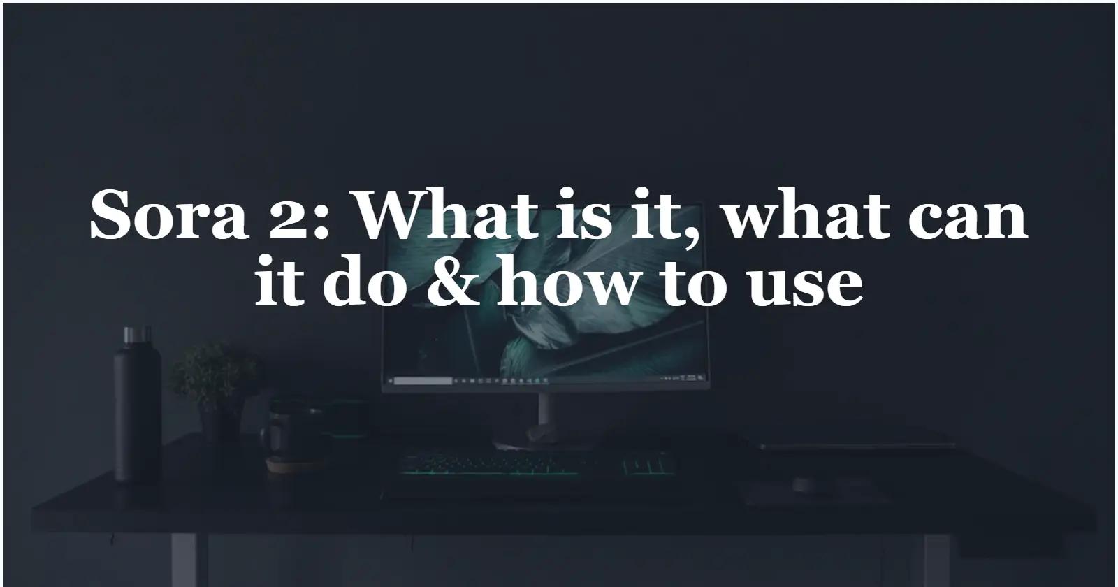 Sora 2: Wat is het, wat kan het en hoe gebruik je het?