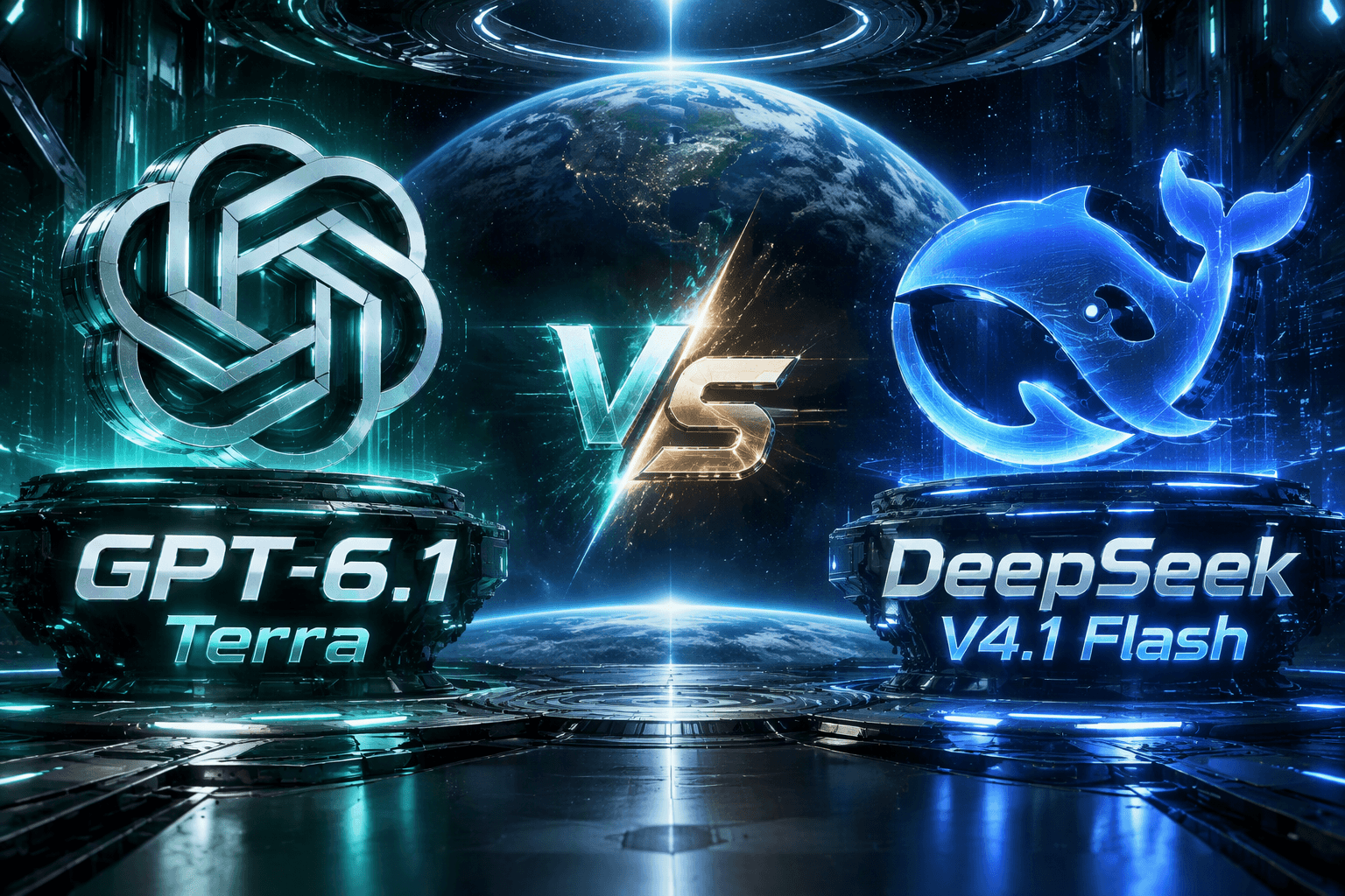 GPT-6.1 Terra vs DeepSeek V4.1 Flash: benchmarks, funktioner, priser