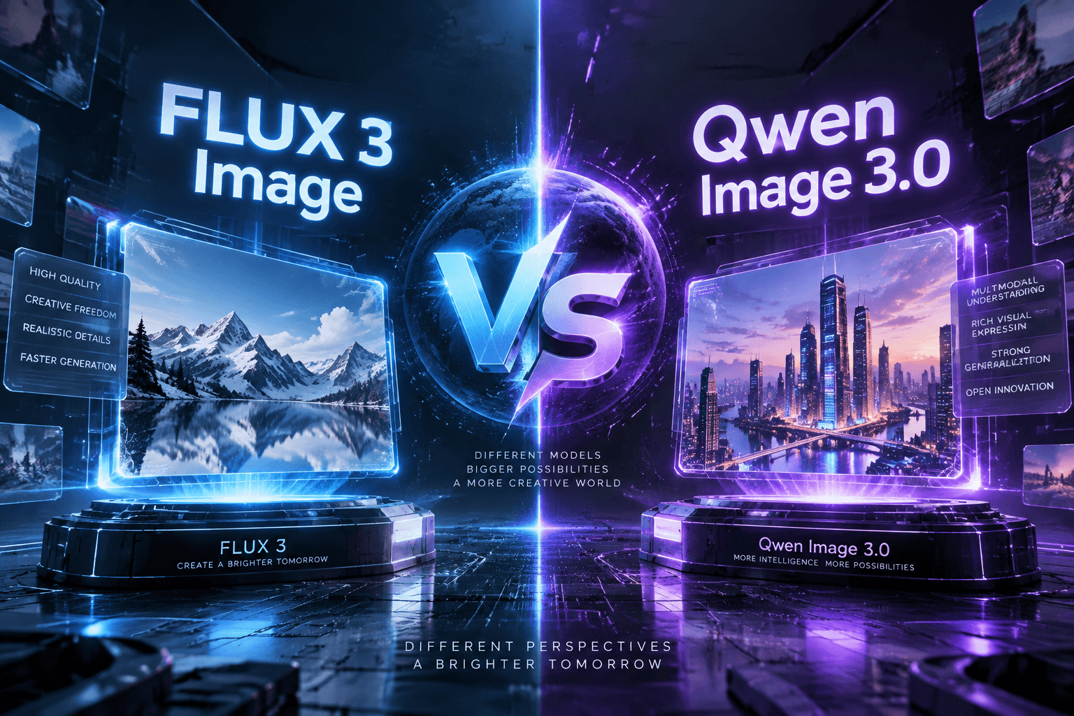 FLUX 3 Image vs Qwen Image 3.0: Which AI Image Model Is Better?