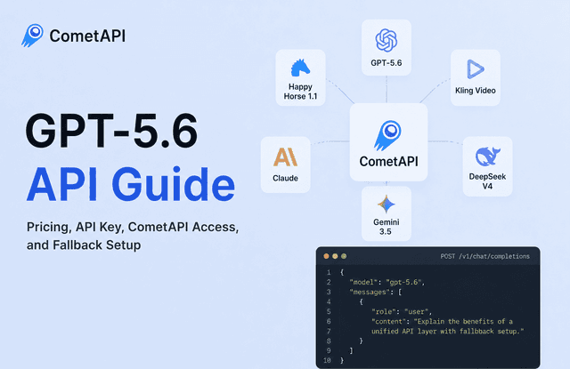 GPT-5.6 Guide: Consideration, API Key & Access - CometAPI