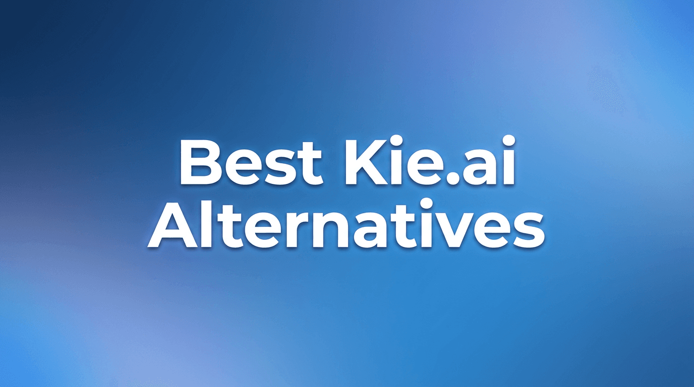 Best Kie.ai Alternatives in 2026: Developer's Comparison