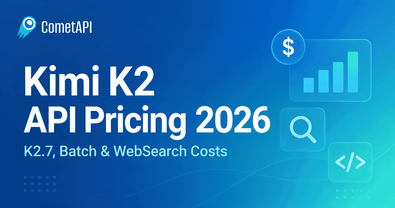 Kimi K2 API Pricing 2026: K2.7, Batch and WebSearch Costs 