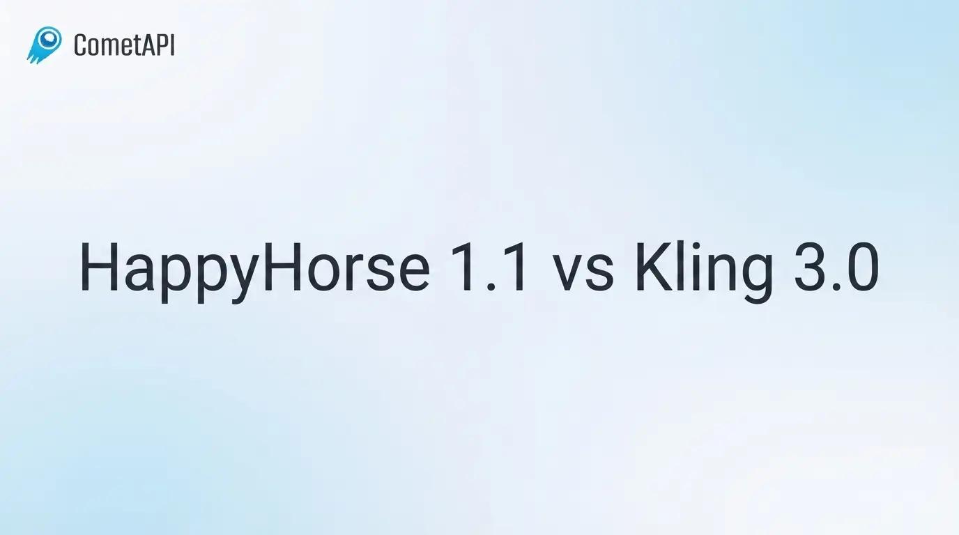 HappyHorse 1.1 vs Kling 3.0: Welches KI-Videomodell ist 2026 besser?