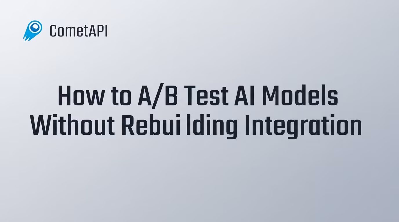 How to A/B Test AI Models