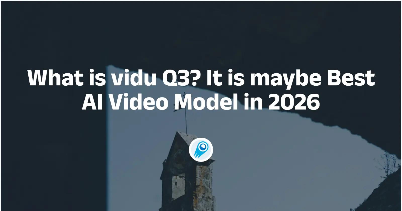 What is vidu Q3? It is maybe Best AI Video Model in 2026