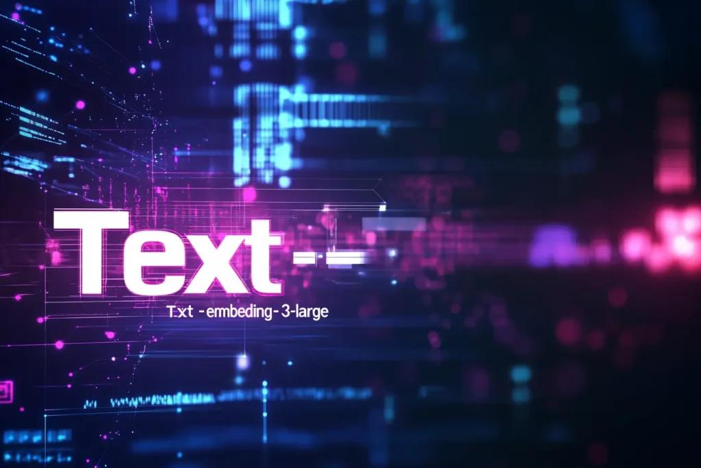 文字嵌入-3-large API