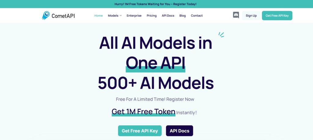 CometAPI:終極 AI 模型整合平台