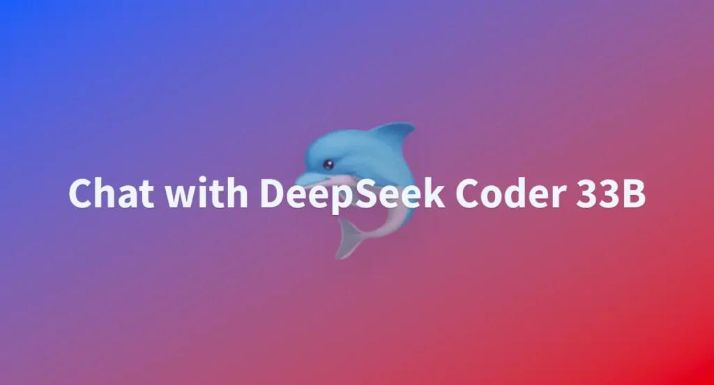 Deepseek Coder Instruct (33B) API