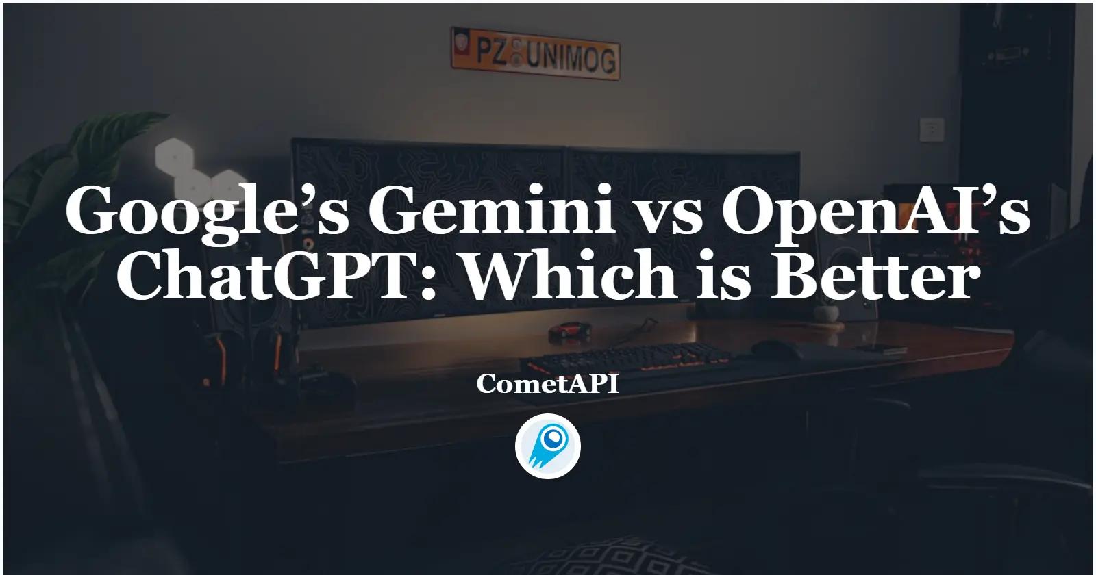 Gemini de Google vs ChatGPT d'OpenAI : lequel est le meilleur ?