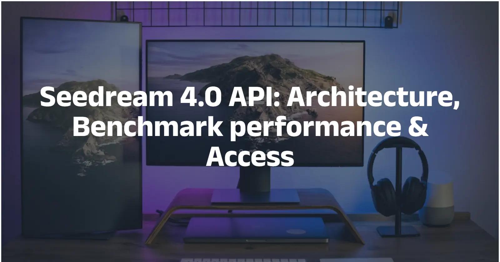 Seedream 4.0 API: Architecture, Benchmark performance & Access