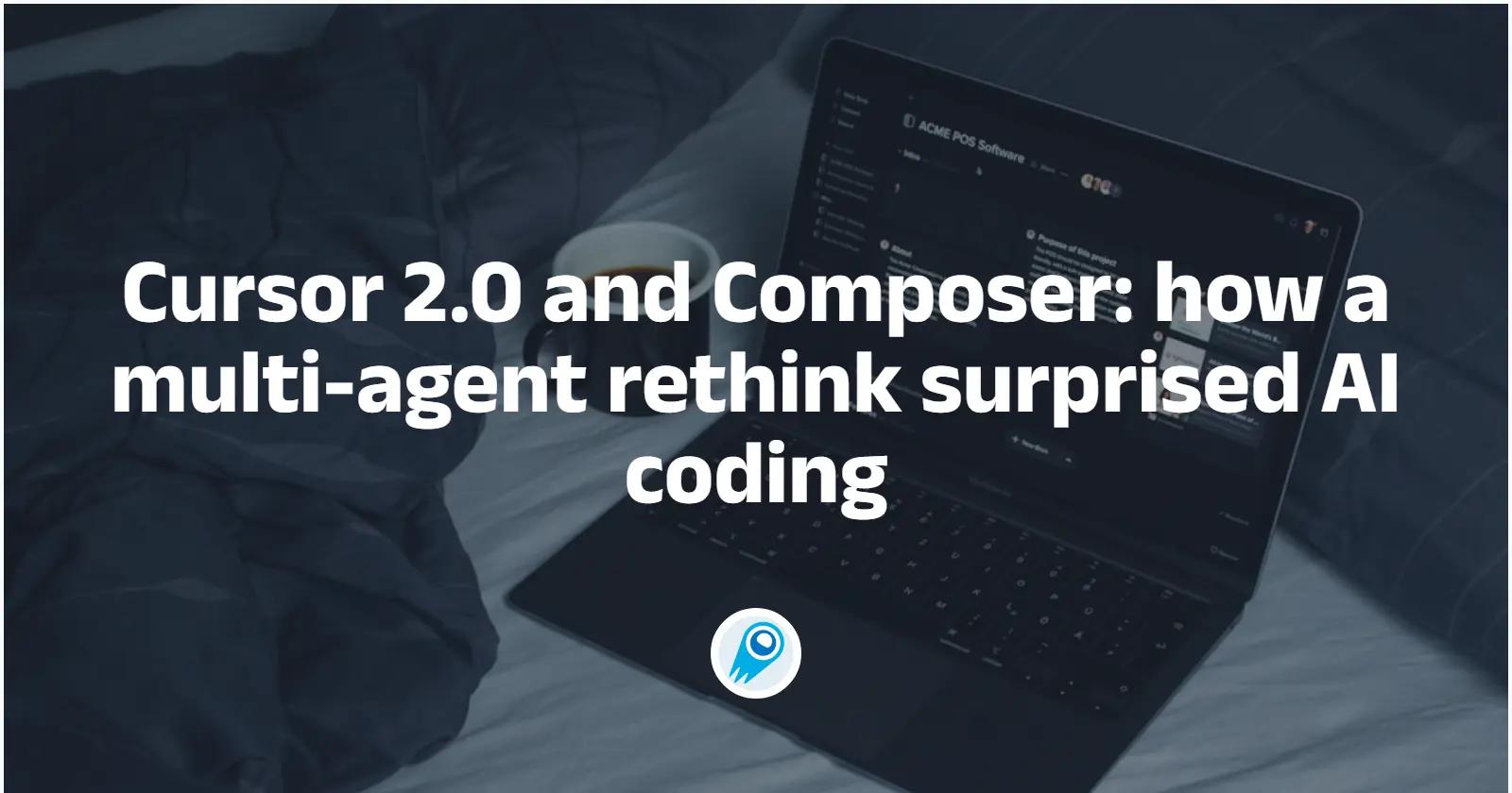 Cursor 2.0 and Composer: how a multi-agent rethink surprised AI coding