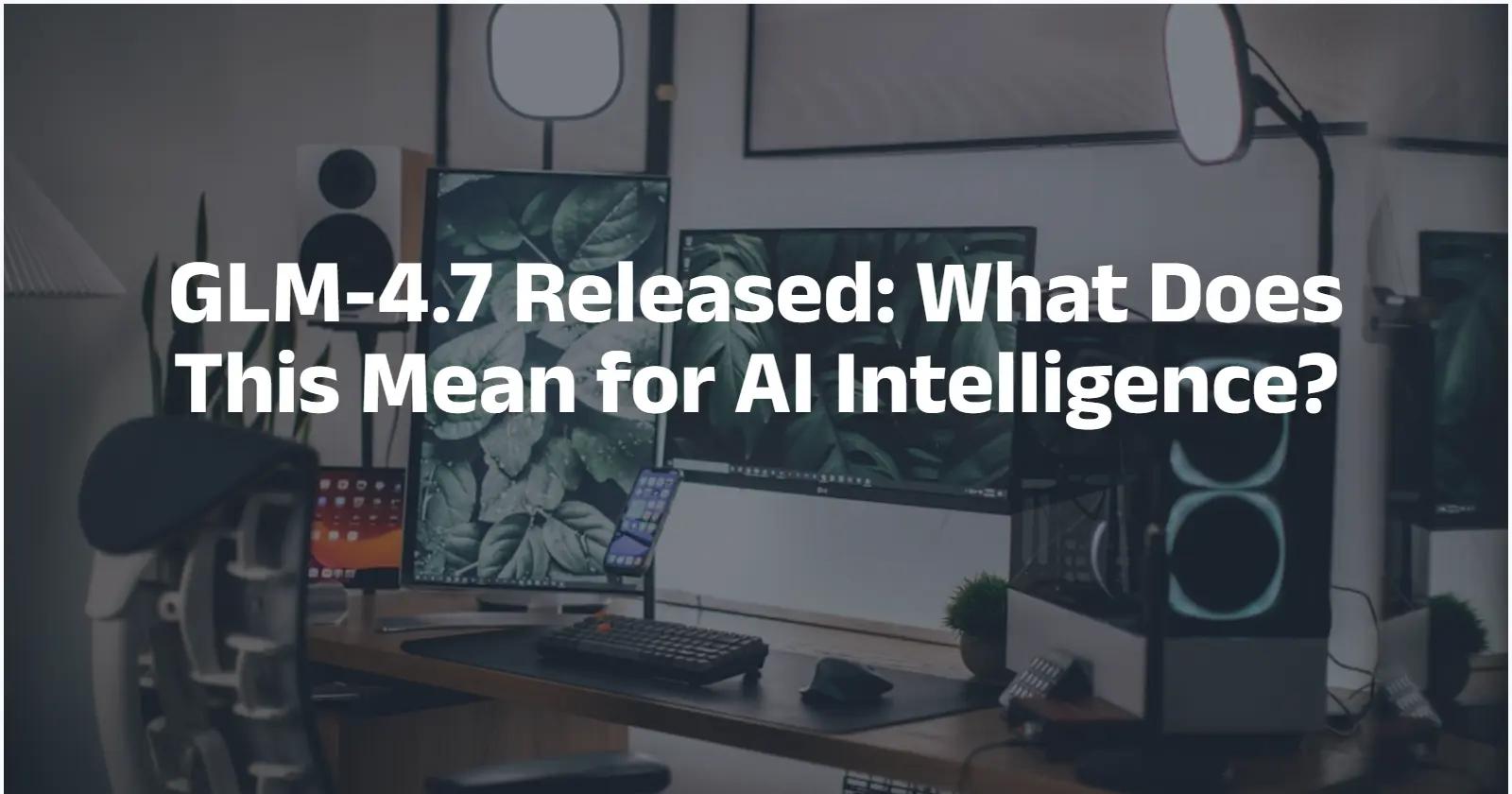 Rilasciato GLM-4.7: cosa significa per l'intelligenza artificiale?