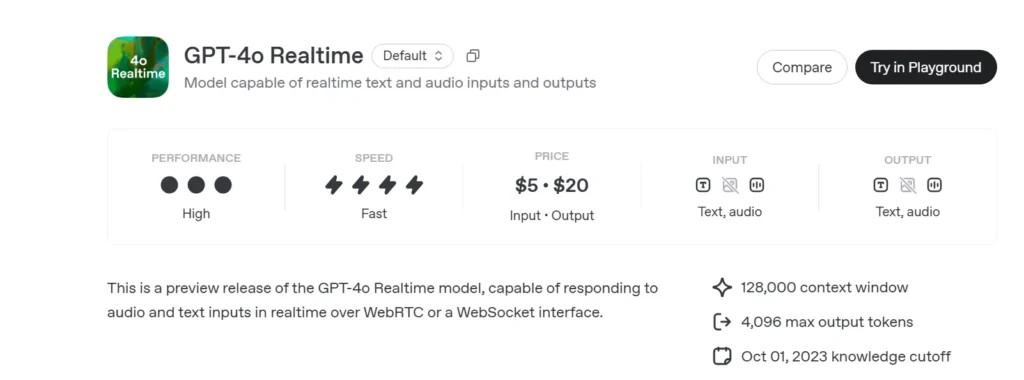 GPT-4o Realtime