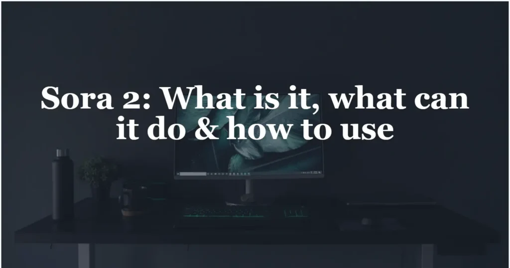 Sora 2 What is it, what can it do & how to use