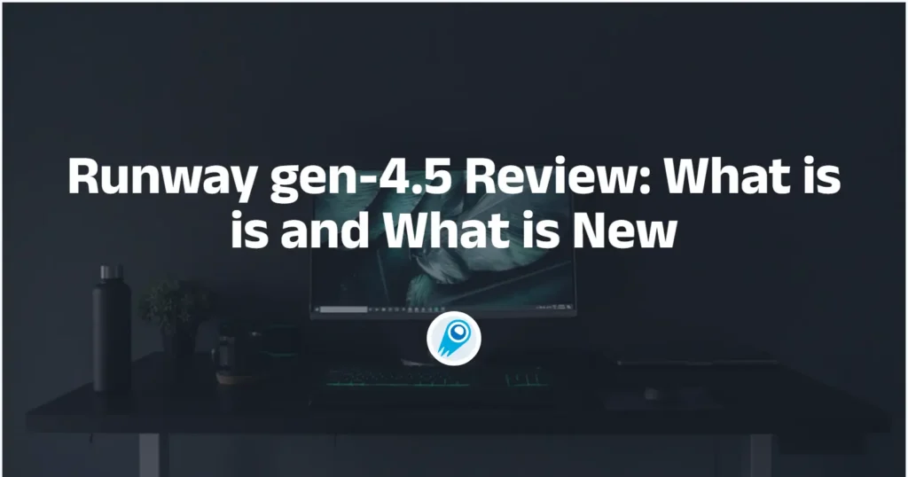 Runway gen-4.5 Review What is is and What is New