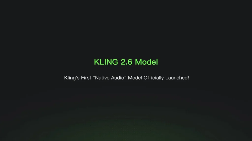 kLING 2.6